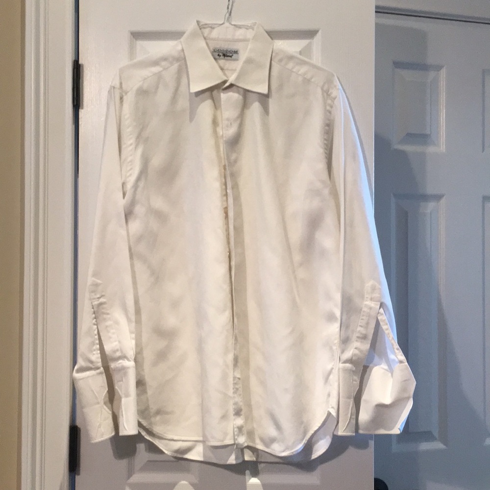🆕Mens Custom made tailored button down XL